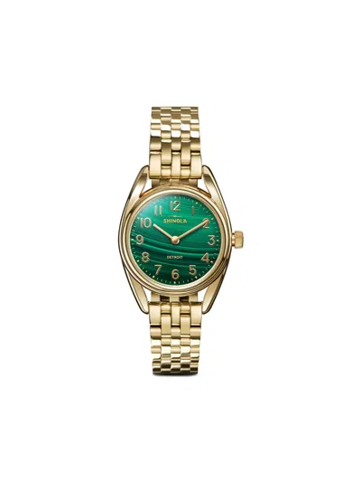 Shinola Derby 36mm In Gold