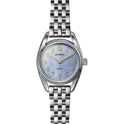 Shinola Derby Bracelet Watch, 30.5mm In Pearl Blue