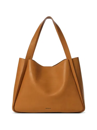 Shinola Derby Tote Bag In Brown