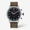 Shinola Detroit Men's The Traveler S0120245782 2 Eye Chronograph Watch In Green