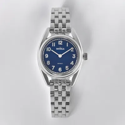 Pre-owned Shinola Detroit Women's The Derby S0120242330 Stainless Steel Watch $750