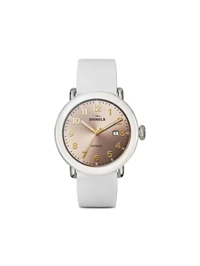 Shinola Detrola 38mm In White