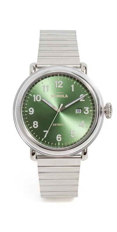 Shinola Detrola 3hd 41mm Watch Cypress Green