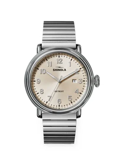 Shinola Detrola 41mm Watch In Gray