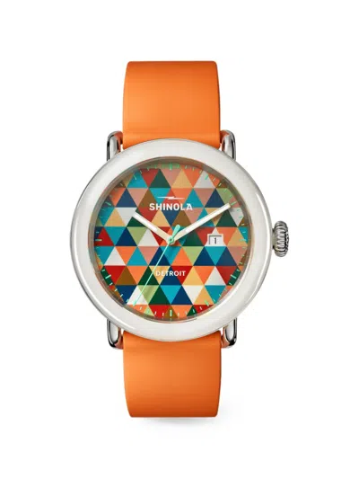 Shinola Detrola 41mm Watch In Multi