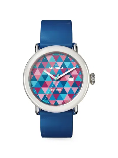 Shinola Detrola 41mm Watch In Multi