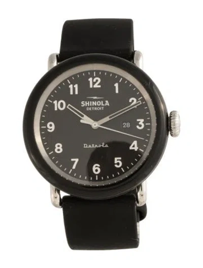 Pre-owned Shinola Detrola Model D Watch In Multicolor