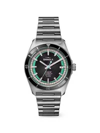 Shinola Duck 38mm Watch In Black