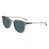 Shinola Green Square Unisex Sunglasses Sh3701s 278 52