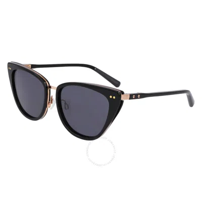 Shinola Grey Cat Eye Ladies Sunglasses Sh2700s 001 55 In Black