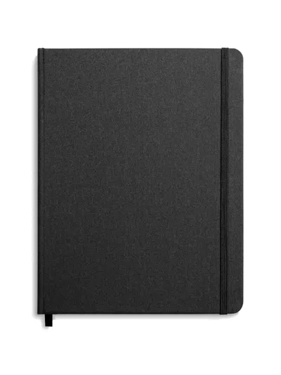 Shinola Large Hard Plain Journal In Black