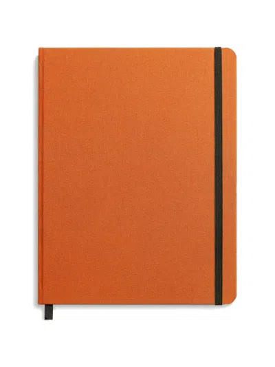 Shinola Large Hard Ruled Journal In Orange