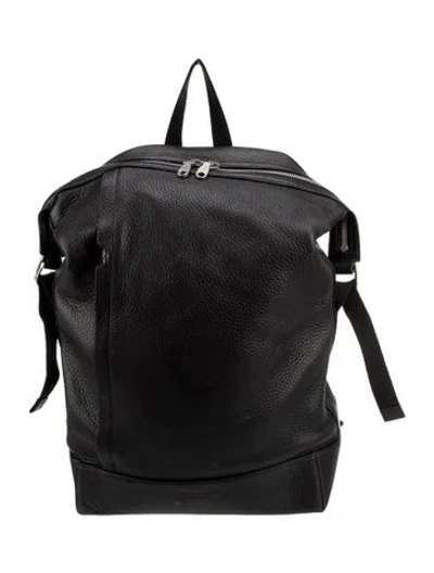 Pre-owned Shinola Leather Backpack In Black
