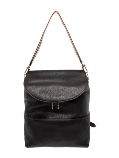 Pre-owned Shinola Leather Backpack In Black