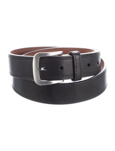 Pre-owned Shinola Leather Belt In Black