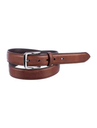 Pre-owned Shinola Leather Belt In Brown