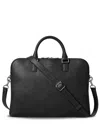 Shinola Leather Briefcase In Black