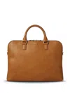 Shinola Leather Briefcase In Brown