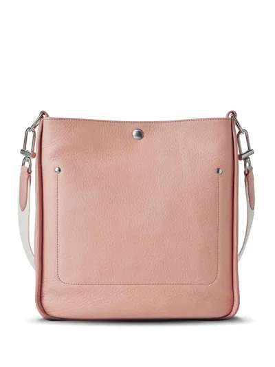 Shinola Leather Cross Body Bag In Rosa