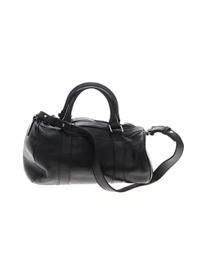 Pre-owned Shinola Leather Satchel In Black