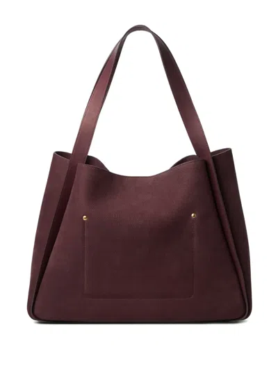 Shinola Handtasche Aus Leder In Burgundy