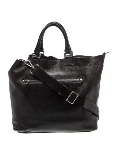 Pre-owned Shinola Leather Tote In Black