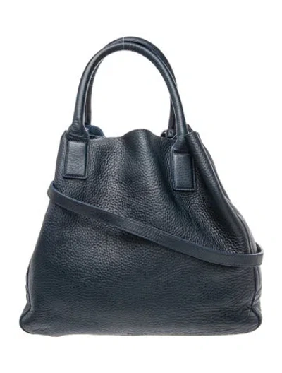 Pre-owned Shinola Leather Tote In Blue