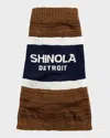 SHINOLA LOGO STRIPED PET jumper
