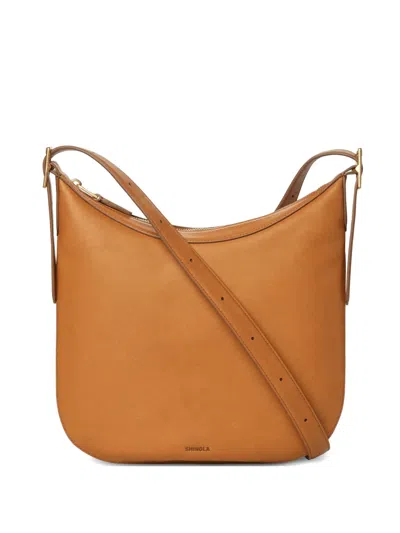 Shinola Medium Bixby Zip Crossbody Bag In Neutral