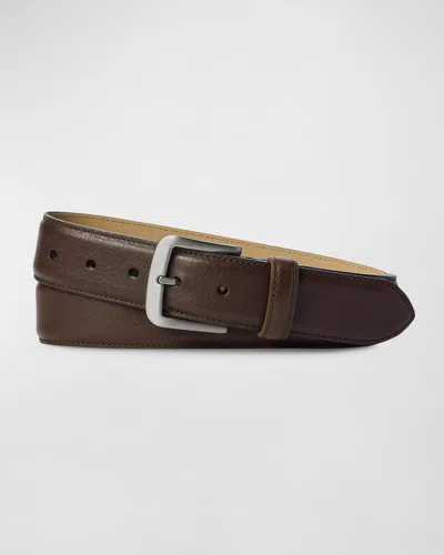 Shinola Men's Canfield Vachetta Leather Belt In Brown
