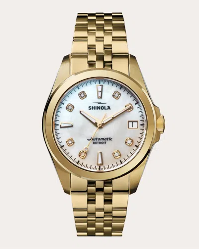 Shinola Circadian Monster 36mm Watch In White