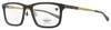 Shinola Men's Flexon Temple Eyeglasses Sh37000 001 Matte Black/gold 55mm
