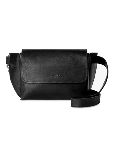 Shinola Men's Large Leather Belt Bag In Black