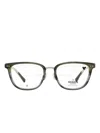Shinola Rounded Rectangle-frame Glasses In Green