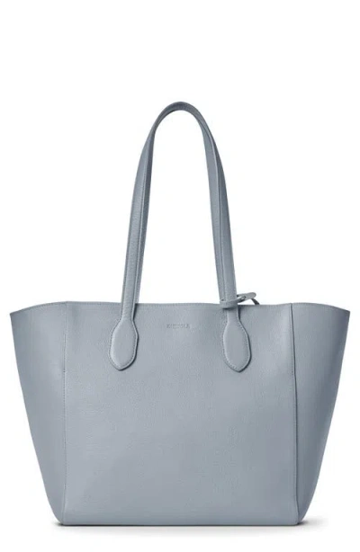 Shinola Runabout Pebble Leather Tote In Gray