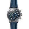 Shinola Runwell Chronograph West Wind Watch Gift Set, 42mm In Blue