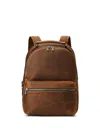 Shinola Runwell Leather Backpack In Brown