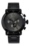 Shinola Runwell Sport Chronograph Bracelet Watch, 48mm In Gunmetal