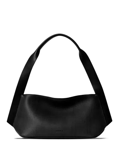 Shinola Small Derby Shoulder Bag In Black