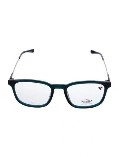 Pre-owned Shinola Square Eyeglasses In Multi
