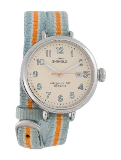 Pre-owned Shinola The Birdy Watch In Multi
