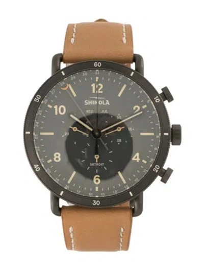 Pre-owned Shinola The Canfield Sport Watch In Multicolor
