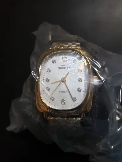 Pre-owned Shinola The Diamond Dial Bixby 29x34mm