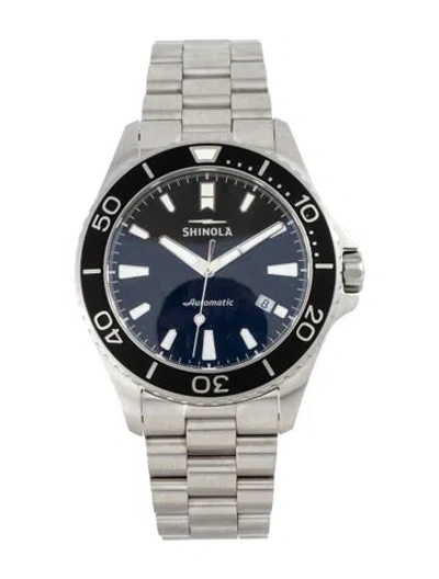 Pre-owned Shinola The Lake Superior Monster Watch, 43mm In Multicolor