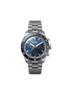 Shinola The Mooncraft Monster Chrono 43mm Watch In Blue