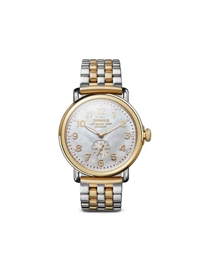Shinola The Runwell 41mm In Neutrals