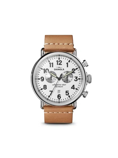 Shinola The Runwell Chrono 47mm In White