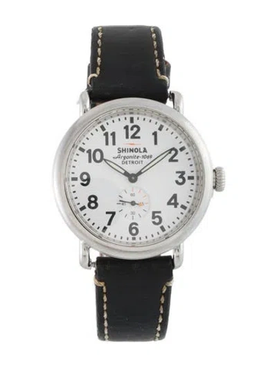 Pre-owned Shinola The Runwell Watch In Multi
