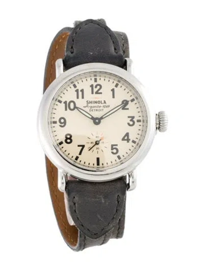 Pre-owned Shinola The Runwell Watch In Multi