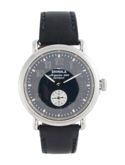 Pre-owned Shinola The Runwell Watch In Multicolor